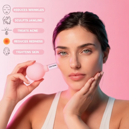 GLOWPOP™ Glass Facial Cups for Massage (One Set)
